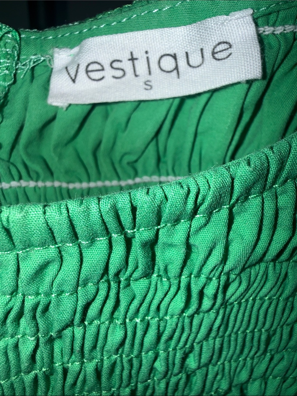 vestique Bright Green You've Got It Romper | Size S - Picture 2 of 11